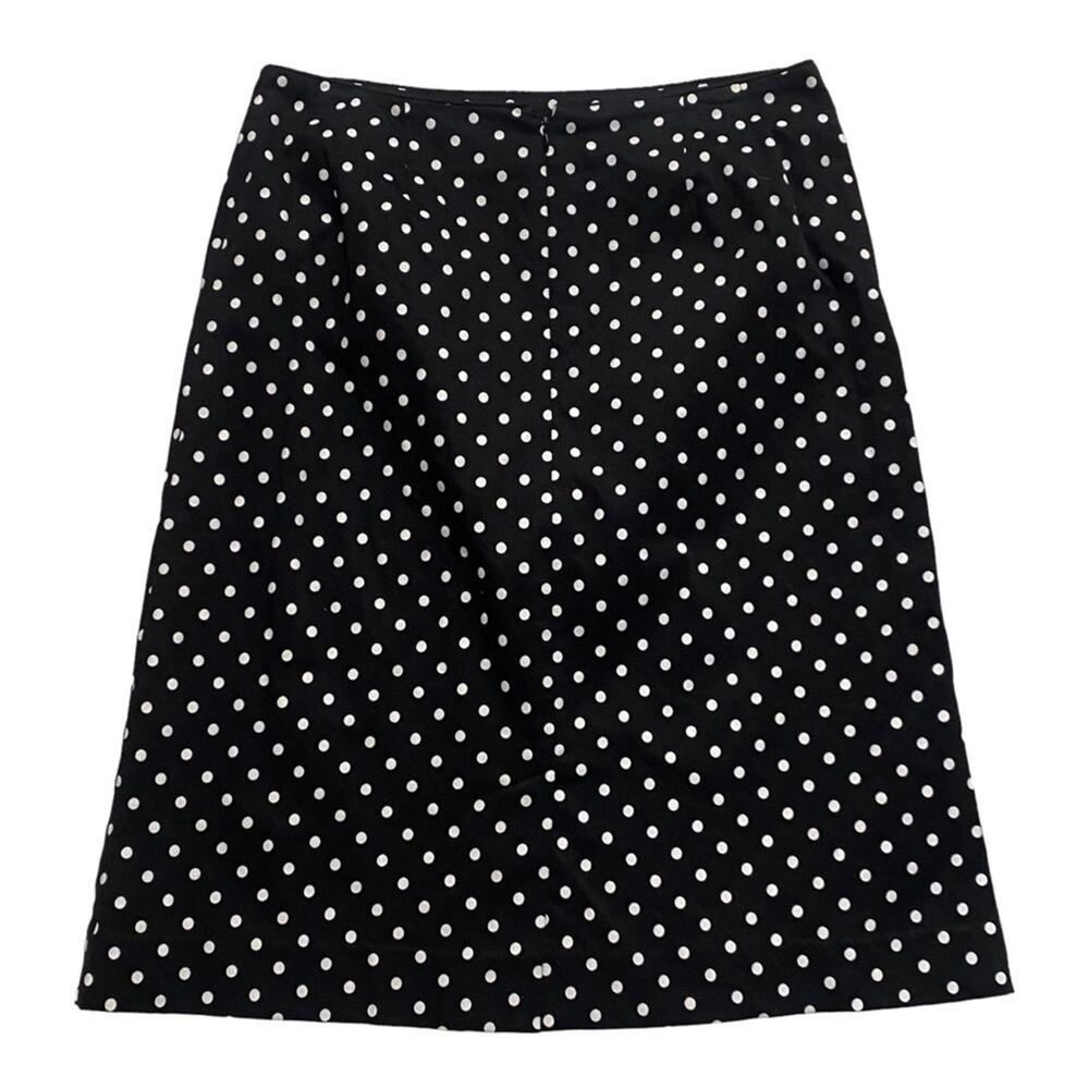 Vintage Pendleton Black and White Polka Dot Skirt Suit Jacket Matching 90s Set - Picture 13 of 15